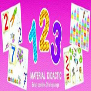 Material didactic. Setul contine 30 de planse