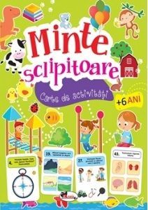 Minte sclipitoare. Carte de activitati  6 ani