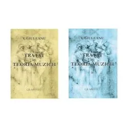 Pachet Tratat de teoria muzicii 1 2 de Victor Giuleanu