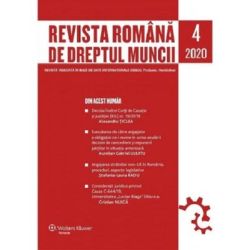 Revista Romana de dreptul muncii nr. 4/2020