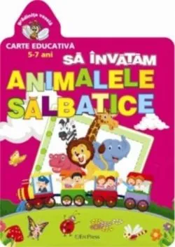 Să învățăm animalele sălbatice. Grădinița veselă.