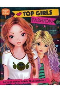 Top Girls Fashion. Carte de colorat