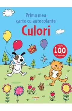 Culori. Prima mea carte cu autocolante