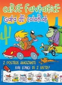 Curse fantastice gata de colorat 1 - Masini