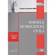 Normele de procedura civila de Claudiu Constantin Dinu