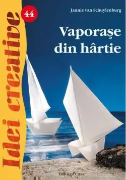Vaporaşe din hârtie. Idei creative 44
