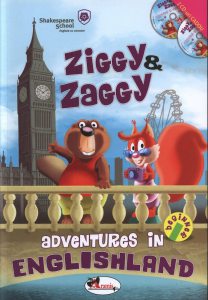 Ziggy & Zaggy. Adventures in Englishland (contine 2 CD-uri)