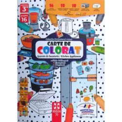 Carte de colorat aparate de bucatarie / kitchen appliances