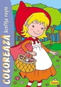 Coloreaza Scufita rosie