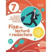 Fise de lectura si redactare. Clasa a 7-a de Cristina Cergan