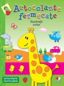 Ilustratii color . Autocolante fermecate