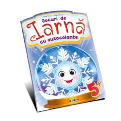 Jocuri de Iarna. Cu autocolante. 5 