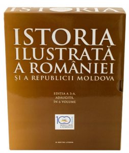 Set Istoria ilustrata a Romaniei si a Republicii Moldova (6 carti)