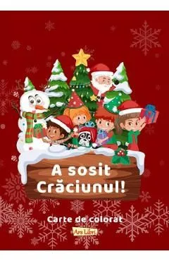 A sosit Craciunul! Carte de colorat de Autor Anonim