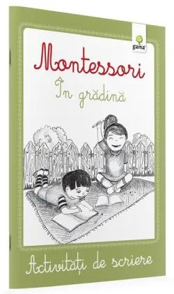 Activități de scriere Montessori. În grădină