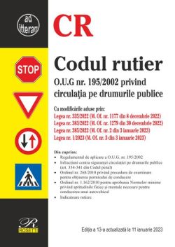Codul rutier. O.U.G nr 195/2002 privind circulația pe drumurile publice. Act. 7 martie 2021