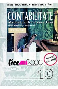 Contabilitate - Clasa 10 - Manual