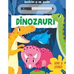 Dinozauri. Scrie si sterge