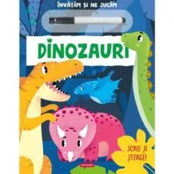 Dinozauri. Scrie si sterge