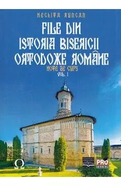File din Istoria Bisericii Ortodoxe Romane. Note de curs Vol.1 de Nechita Runcan