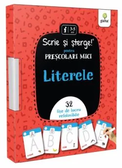 Literele - Scrie si sterge! de Anonim