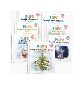 SET Pupo învață (7 cărți educative) de Mirabela Les
