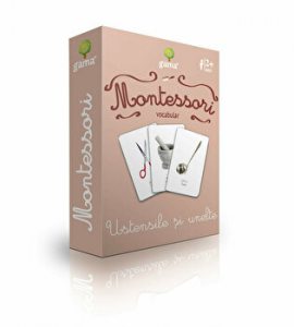 Vocabular. Ustensile si unelte. Montessori