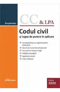 Codul civil si Legea de punere in aplicare. Act. 9.09.2020