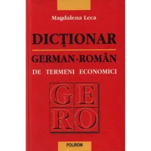 Dictionar economic german-roman de Magdalena Leca