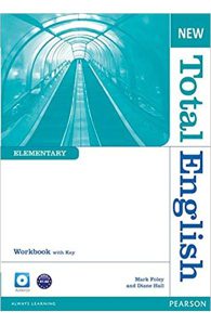 New Total English Elementary Workbook with Key and Audio CD Pack