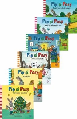 Pachet Pip si Posy - 6 carti de Axel Scheffler