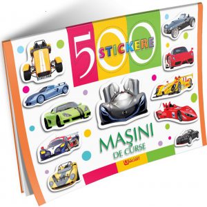 500 stickere - Masini de curse