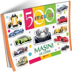 500 stickere - Masini de curse