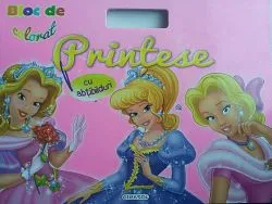 Bloc de colorat. Printese. Cu abtibilduri de Autor Anonim