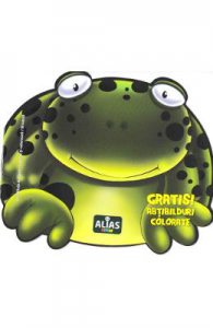 Broasca. Abtibilduri colorate