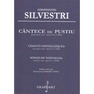 Cantece de pustiu pentru Pian solo opus 27 Nr.1