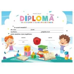 Diploma de absolvire a clasei pregatitoare (DZC01) de Diploma Scolara