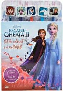 Disney. Regatul de gheata II. Set de colorat si de activitati