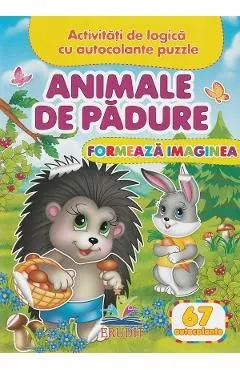 Formeaza imaginea. Animale de padure67 autocolante