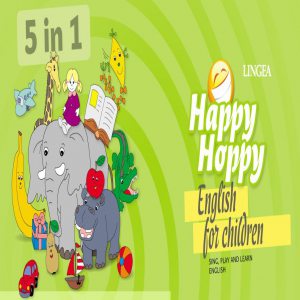 Happy Hoppy Complet - kit invatarea limbii engleze pentru copii