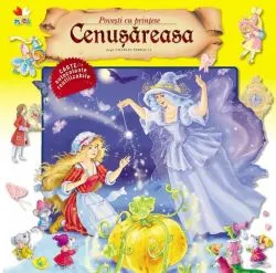 Poveşti cu prinţese. Cenuşăreasa (autocolante reutilizabile)