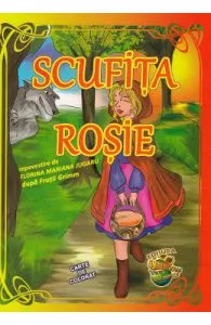 Scufita Rosie. Carte de colorat