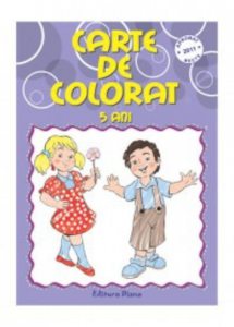 Carte de colorat pentru 5 ani