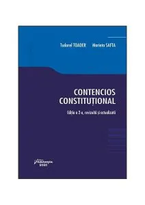 Contencios constituțional de Tudorel Toader