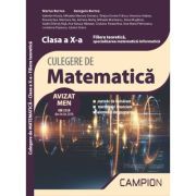 Culegere de matematica. Filiera teoretica, specializarea matematica-informatica. Clasa a 10-a, Semestrul 2