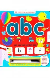 Sa invatam alfabetul: ABC de Scrii si stergi