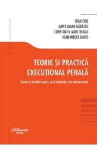 Teorie si practica executional penala