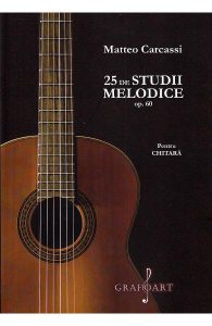 25 de studii melodice opus 60 pentru chitara