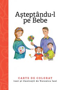 Asteptandu-l pe Bebe. Carte de colorat.