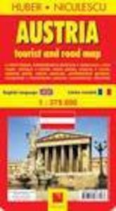 Austria - harta turistica si rutiera